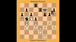 Viktor Korchnoi vs Anatoly Karpov | World Championship Match, 1978 #chess