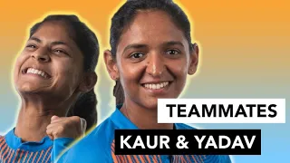 Harmanpreet Kaur and Radha Yadav spill team India secrets | Teammates | Women's T20 World Cup