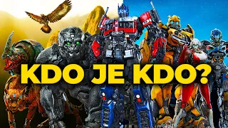 Všechny důležité postavy z TRANSFORMERS: PROBUZENÍ MONSTER!