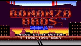 One-Off Let's Plays (Blind Edition!) - Bonanza Bros. (Genesis/Mega Drive)