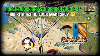 NYOBA VIEW IPAD LAGI DI EVENT LIVIK, WAJIB COBA SIH✨ POCO F3 MIUI 14.0.4 PUBG MOBILE INDONESIA