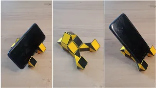 Membuat bentuk stand/dudukan android - tutorial Rubik Ular 24