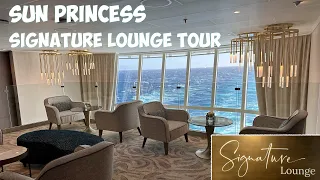 Sun Princess Signature Lounge Tour   4K