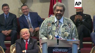 Don King Uses N-Word at Trump Event
