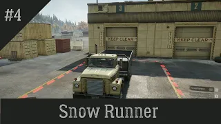 Выполняем поручение: Упавшая ЛЭП - Snow Runner #4