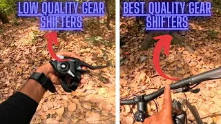 Low Quality gear shifter don't buy❌ and Suspension working info👍#mtbvlogs #cradiac XC #cycle