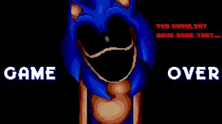 Sonic.exe : One more Round - Super Secret GAME OVER ending!?!?!?! - Let's Play