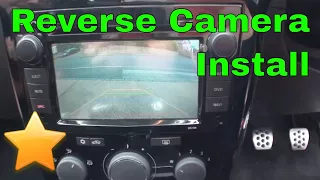 How to: Install a Reversing Camera (Canbus)