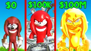 Upgrading POOR KNUCKLES To RICH KNUCKLES In GTA 5 (Sonic 2)