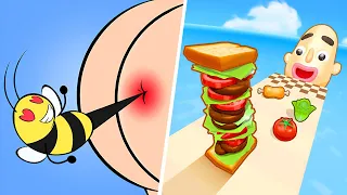 Help Me Please Tricky Puzzle | Sandwich Runner - All Level Gameplay Android,iOS - BIG NEW APK UPDATE