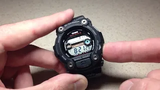 Casio G-Shock (GW-7900) | How to set home city