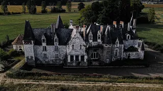 Abandoned Hogwarts Castle with a MOAT | Owner Died in a Car Accident