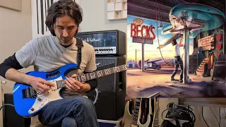 Jeff Beck  - Where Were You -  guitar cover.