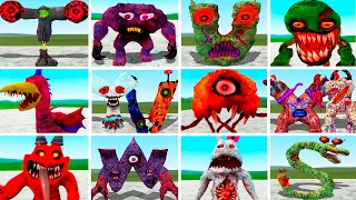 ALL NEW NIGHTMARE GARTEN OF BANBAN FAMILY and ALPHABET LORE in GARRY'S MOD! 3D SANIC CLONES MEMES