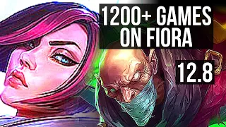 FIORA vs SINGED (TOP) | 7 solo kills, 1200+ games, 1.1M mastery | EUW Challenger | 12.8