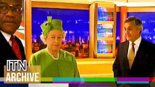 Queen Elizabeth II Spends the Day with ITN - Raw Footage (2001)