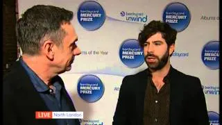 Mercury Prize red carpet: Foals frontman Yannis Phillipakis