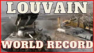 WORLD RECORD | Faces of war - LOUVAIN - Tactics mod / No Squad casualties / Creative / EPIC battle