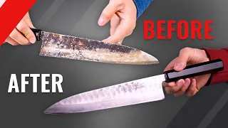 Complete Restoration of Broken & Rusty Knife