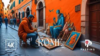 Rome, Italy - 4K Walking Tour 2023