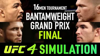 EA Sports UFC 4 - 16men Bantamweight Grand Prix simulation (CPU vs CPU)  -  FINAL