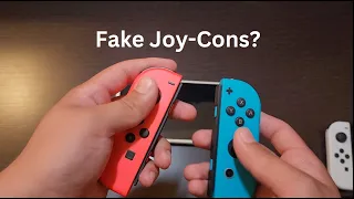 Review of fake Nintendo Switch Joy-Cons!