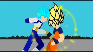 Goku vs Vegeta(Battle)🤜🤛