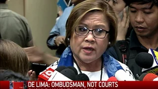 De Lima moves to quash cases against her