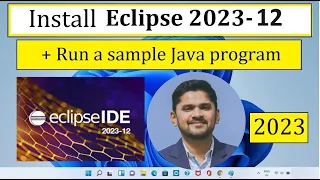 How to install Eclipse IDE 2023-12 on Windows 10/ 11