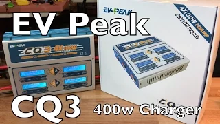 EV-Peak CQ3 100Wx4 10A Charger Review (it's really, really good!)