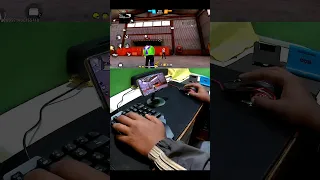 How to play free fire with keyboard mouse in mobile | ⌨️ 🖱📱 full setup without app no activation