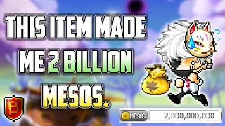 MapleStory - How I Made 2 Billion Mesos FAST [REG SERVER ONLY] [2023]