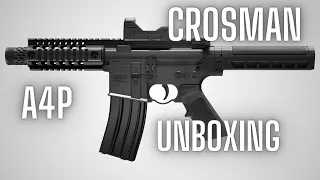 CROSMAN A4P FULL AUTO UNBOXING