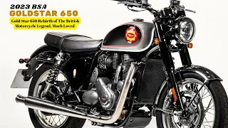 Gold Star 650 Rebirth of The British Motorcycle Legend, Much Loved | 2023 BSA Goldstar 650