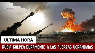 🔴ULTIMA HORA : URGENTE Ucrania sufre Duro Golpe MILITAR por la Aviación de RUSA