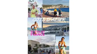 COTE -D'AZUR "VLOG" SOUTH OF FRANCE| SolviaMode