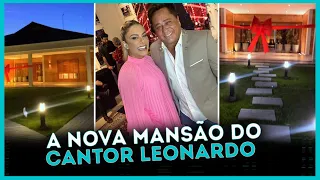 Leonardo e Poliana Rocha mostram nova mansão em condomínio de luxo