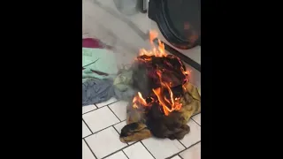 Fire in laundromat in the Bronx today 3/6/23