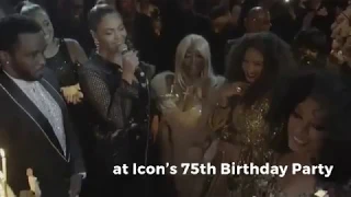 Beyonce Tribute to Diana Ross - Sings Happy Birthday