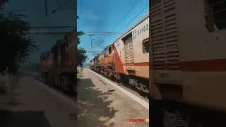 Alco Chugging Ft🔥😱 KGF Tunes#railway #train #viralvideo #viral #shorts