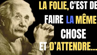 20 puissantes citations inspirantes de Einstein qui condamnent le comportement des êtres humains.