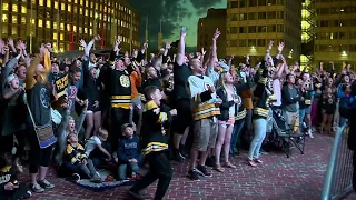 Thousands of fans flock to Bruins Stanley Cup Final watch party