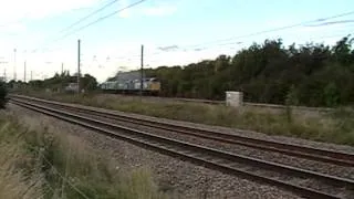 57003,57007,57008 and 57002 on 6Z30 York Works to Stowmarket RHTT move