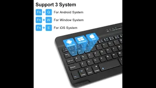 Bluetooth-клавиатура беспроводная с русской раскладкой, с Алиэкспресс