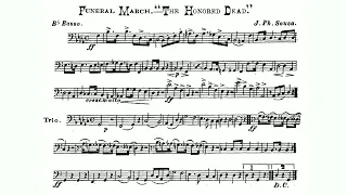 Funeral March "The Honored Dead" B-flat Bass by John Philip Sousa