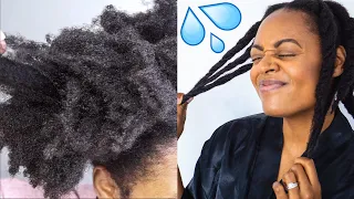 How To Keep Type 4 Hair Moisturized ALL WEEK | Simple and Cheap