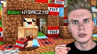 BOBO ZNISZCZYŁ mój DOM... 😥 w Minecraft!