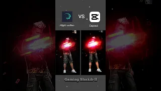 Which one is best ❤️❤️Alight Motion vs Capcut ff Edit tutorial 🥀🥀