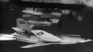 Bell X-2 & Colonel Frank Everest Newsreel - 1956