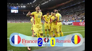 ATUNCI CAND ROMANIA A FOST EGALA FRANTEI LA EURO 2016! FRANTA-ROMANIA 2-1 REZUMAT